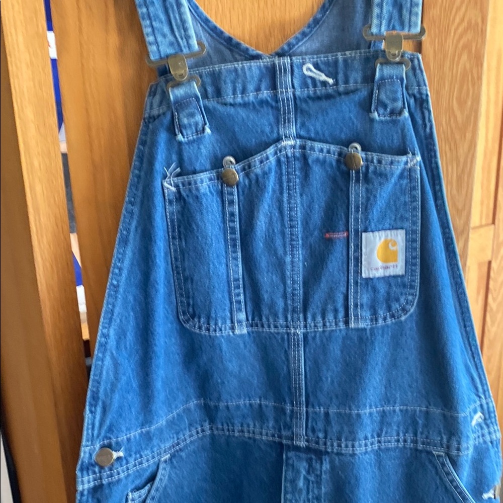 Carhartt Classic Blue Denim Overalls